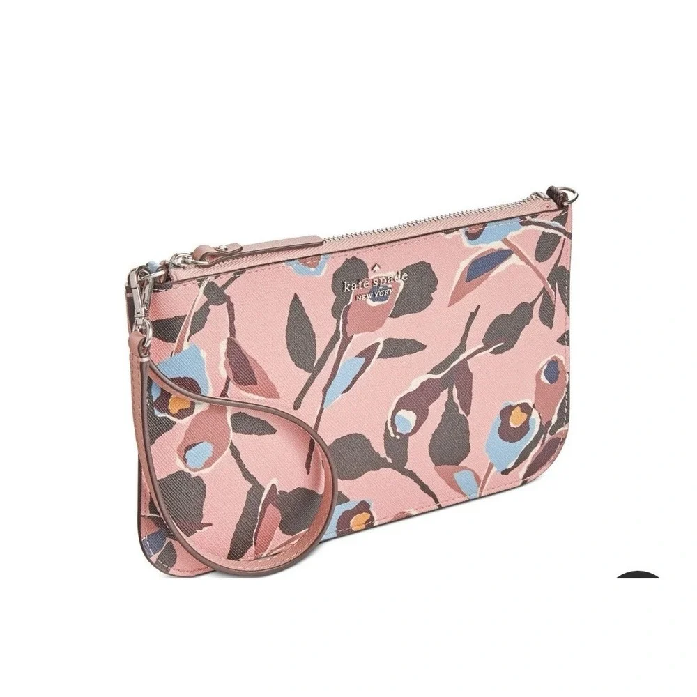 Kate Spade NewYork‎ Women's Newbury Lane Paper Rose Lolly Wristlet